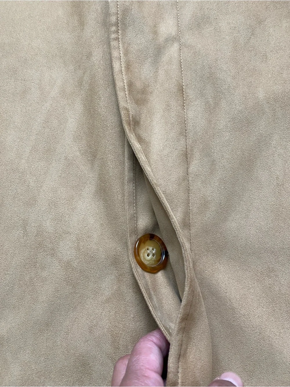 WEATHERPROOF | Waterproof Raincoat Faux Suede Jacket Trench Coat Small